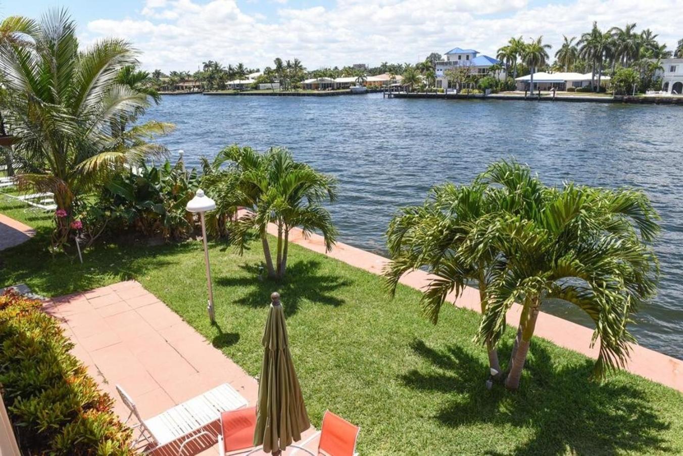 Studio Intracoastal Views! 5 Min Walk To The Beach Vila Pompano Beach Exterior foto